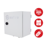 Caja de alimentación solar para cámaras de seguridad en exterior
