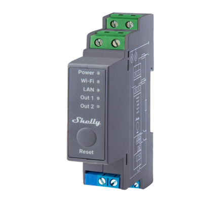 Interruptor inteligente doble con WiFi para automatizar enchufes