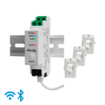 Medidor de consumo eléctrico trifásico con control solar y red WiFi