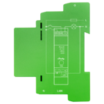 Regulador de luz inteligente WiFi para carril DIN con control de consumo