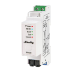 Medidor de consumo eléctrico WiFi con 2 pinzas para carril DIN