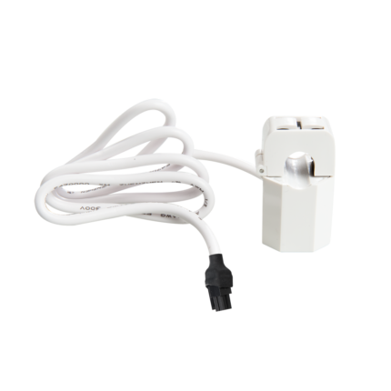 Medidor de consumo eléctrico WiFi con 2 pinzas para carril DIN