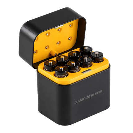 Kit cargador con 8 pilas AA de litio recargables por USB-C