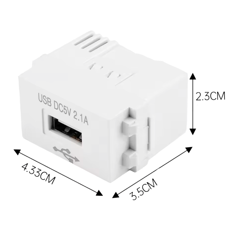 Cargador de pared USB para cargar móviles y tablets en casa