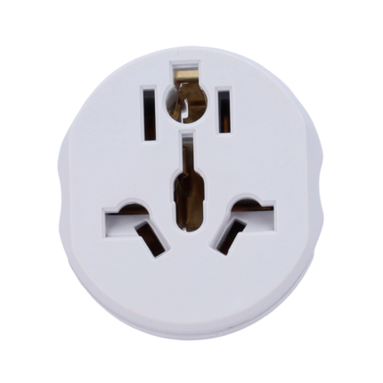 Adaptador de enchufe inglés (UK) a europeo (EU)
