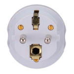 Adaptador de enchufe inglés (UK) a europeo (EU)
