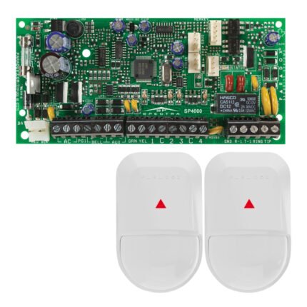 Placa Central SP4000 + 2 Detectores NV5. Grado 2 Paradox