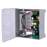 Fuente de alimentación para sistemas de control de acceso y cerraduras (AC-12DC5A-BAT7AH-P)