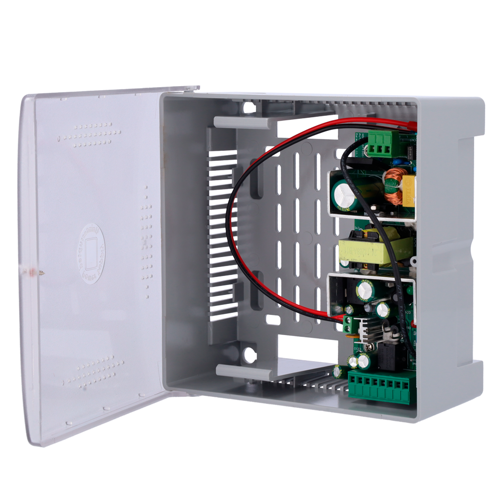 product-909290-d8a376cd2cf17fc8d058c95e753092a7 Fuente de alimentación para sistemas de control de acceso y cerraduras (AC-12DC5A-BAT7AH-P)