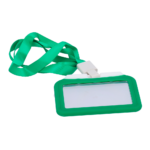 Funda protectora para tarjeta de acceso o crédito anti-RFID verde