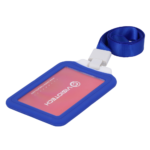 Funda protectora de silicona azul para tarjetas de acceso RFID