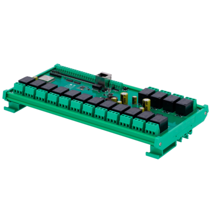Controlador de relés con WiFi para automatización industrial