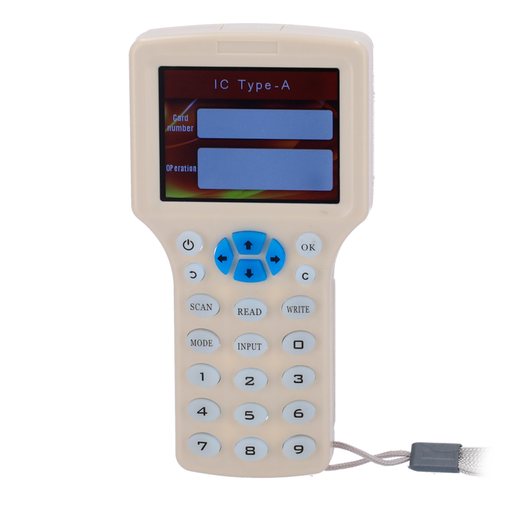 product-909523-25a2b560a1fb4b10489e10c785278ac9 Lector y clonador de tarjetas de acceso RFID portátil