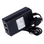 Adaptador para dar corriente a cámaras y dispositivos por cable de red