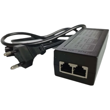 Inyector PoE para dar corriente a dispositivos de red por cable