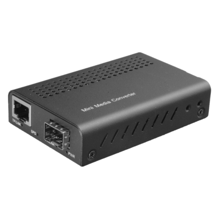 Adaptador para conectar cable de red a fibra óptica SFP