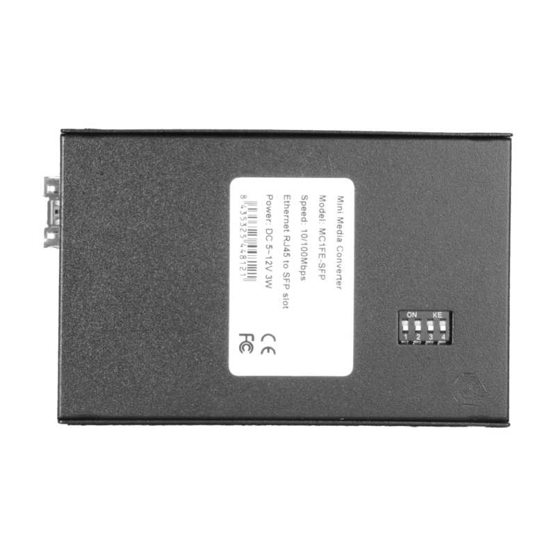 Adaptador para conectar cable de red a fibra óptica SFP