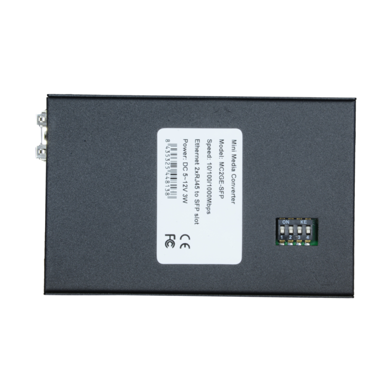 Adaptador para conectar equipos de red por cable a fibra óptica Gigabit