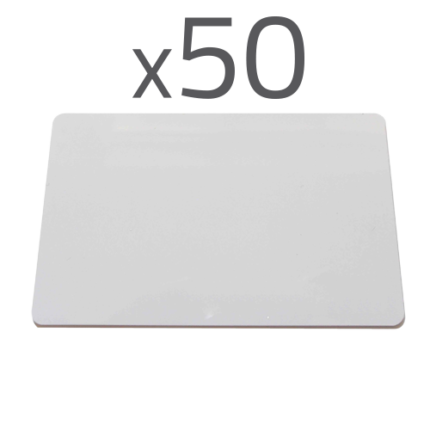 Tarjeta de acceso RFID para control de entrada – Pack 50 uds