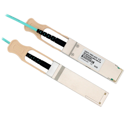 Cable óptico activo para conectar switches a 100Gbps – 3 metros