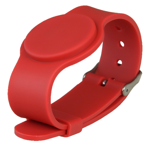 product-909840-5f0e5b777dfde0c4a0e284f115516081 Pulsera de acceso por proximidad para control de entrada roja