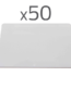 Pack 50 tarjetas de acceso por proximidad para control de entrada