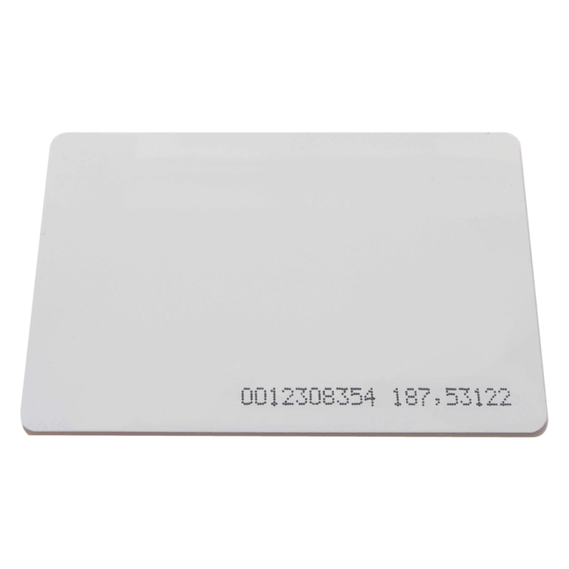 Tarjeta de acceso por proximidad numerada para control de entrada (RFID-CARD-N)