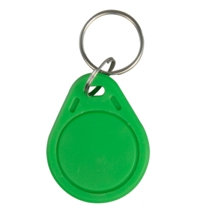 Llavero de acceso por proximidad para control de entrada (RFID-TAG-GREEN)