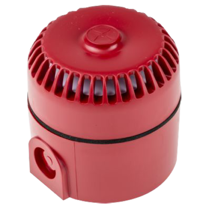 Sirena de alarma cableada para detección de incendios interior y exterior