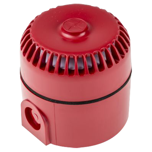 Sirena de alarma cableada para detección de incendios interior y exterior