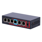 Extensor de red para ampliar cobertura de cámaras PoE
