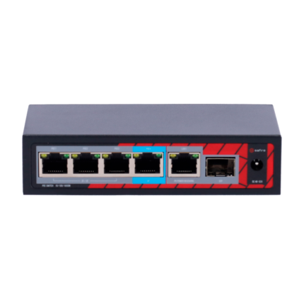 Extensor de red PoE para ampliar cámaras de vigilancia IP