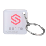 Llavero de acceso por proximidad numerado para control de entrada (SF-TAG-MF-EPOXY-SQ)