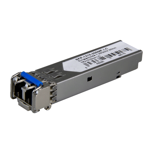 product-910167-5627b0f0235e5419486704613799955d Módulo de fibra óptica para extender red hasta 20 km (SFP-1310-20SMF-LC)