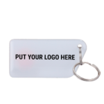 Llavero de acceso personalizable con logo para empresas (x100) (TAG-MF-EPOXY-CUSTOM-100)