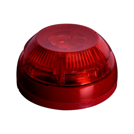 Sirena con flash LED para alarma de incendios en interiores