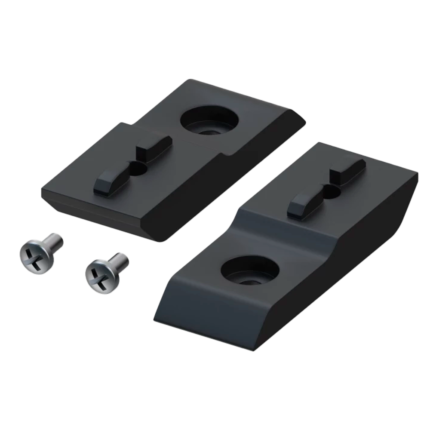 Kit de montaje para fijar router o switch en superficie plana