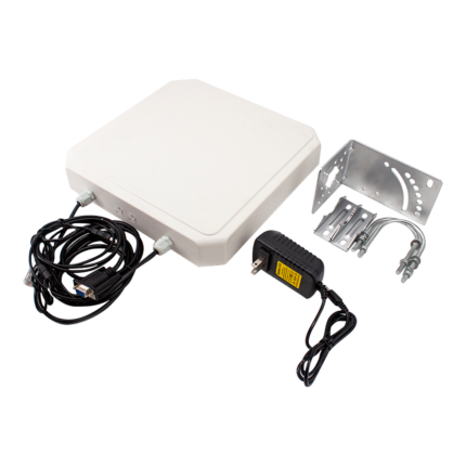 Lector de tarjetas UHF para control de acceso en exteriores hasta 6 m