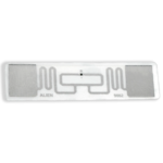 Pegatina adhesiva de acceso para vehículos con control por barrera