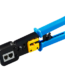 Pinza crimpadora para conectar cables de red RJ45 y teléfono