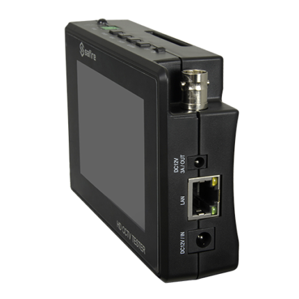 Comprobador portátil de cámaras de seguridad con pantalla 4K