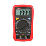 Medidor eléctrico digital para medir voltaje, corriente y temperatura (UT131C)