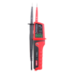 Detector de tensión eléctrica tipo lápiz con pantalla y aviso sonoro