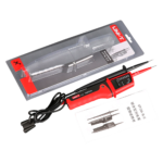 Detector de tensión eléctrica tipo lápiz con pantalla y aviso sonoro