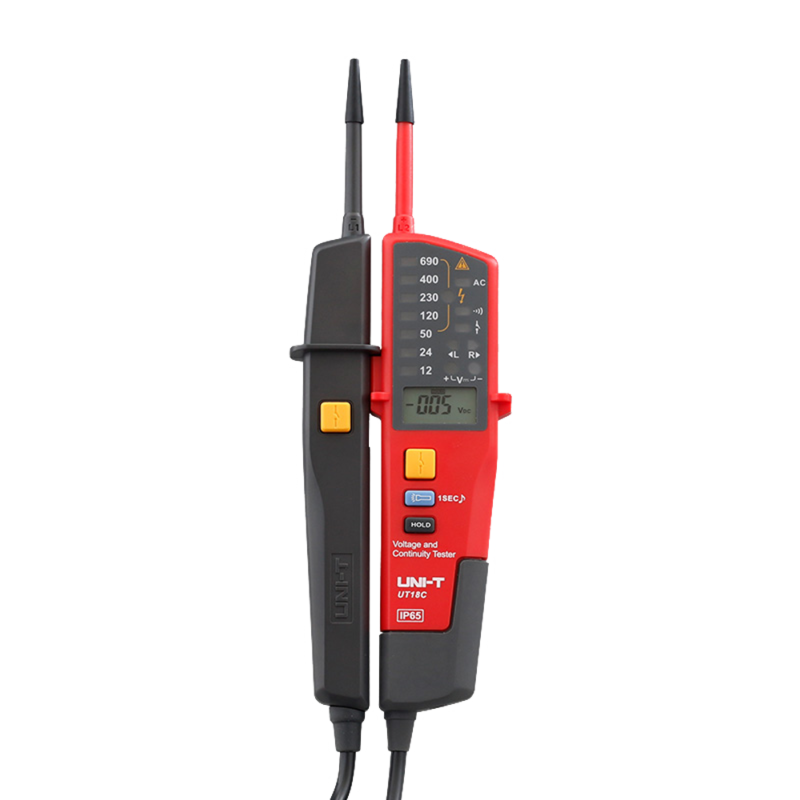 Detector de tensión eléctrica para cables y enchufes AC/DC (UT18C-V)
