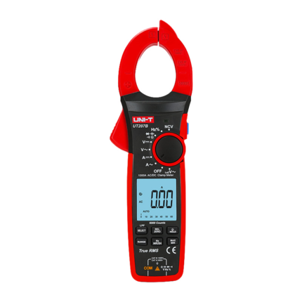 Pinza amperimétrica profesional para medir corriente y voltaje (UT207B)
