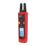 Pinza amperimétrica para medir corriente y voltaje en instalaciones (UT256)