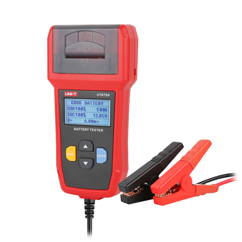 Comprobador de baterías de coche y furgoneta 12V/24V