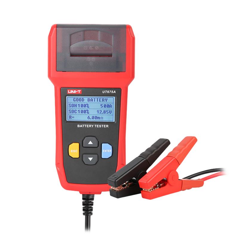 Comprobador de baterías de coche y furgoneta 12V/24V