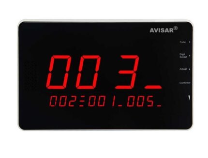 Pantalla con 4 dígitos para avisadores marca Avisar